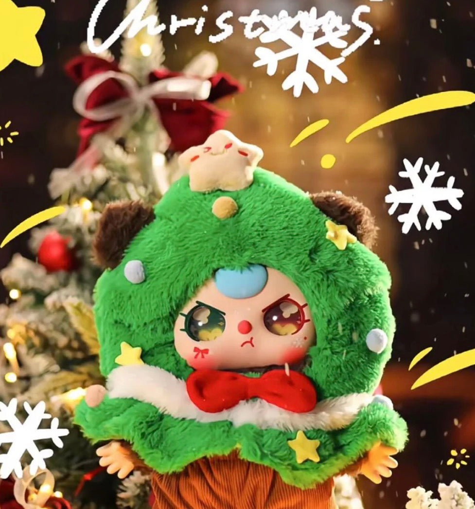 Baby Three Christmas 400% Limited Plush Blind Box