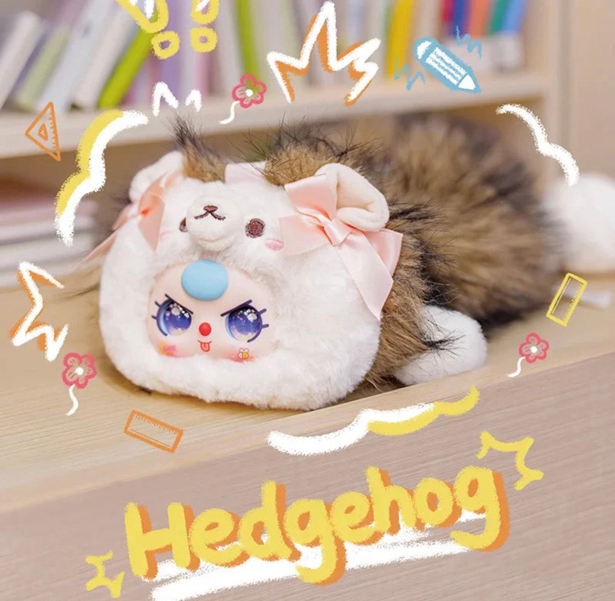 Baby Three Pen Case Plush