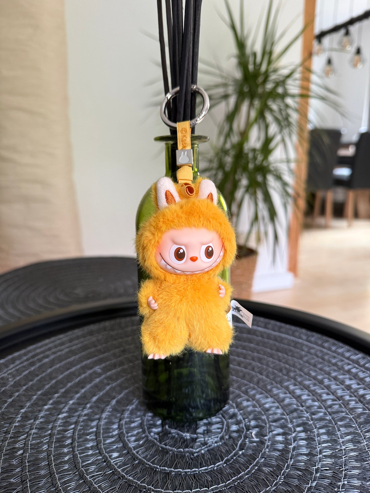 LABUBU V4 Mini Plush Keychain - Heart Code Series
