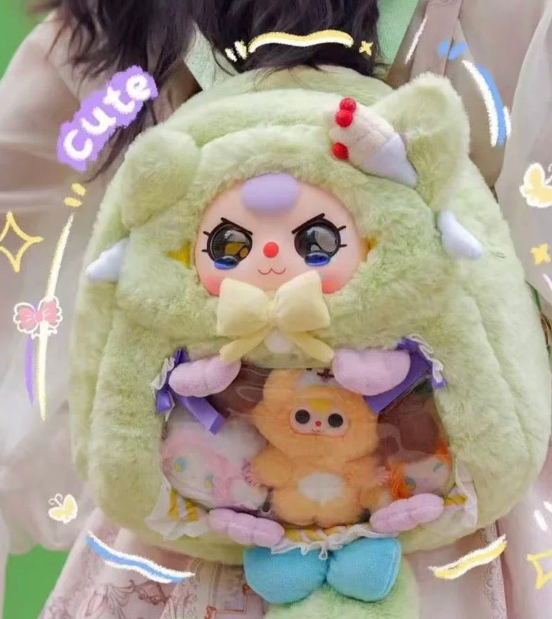 Baby Three 400% Itabag Backpack Plush Series Blind Box