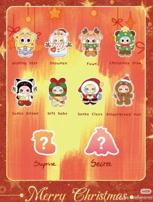 BABY THREE CHRISTMAS CARNIVAL PLUSH SERIES BLIND BOX