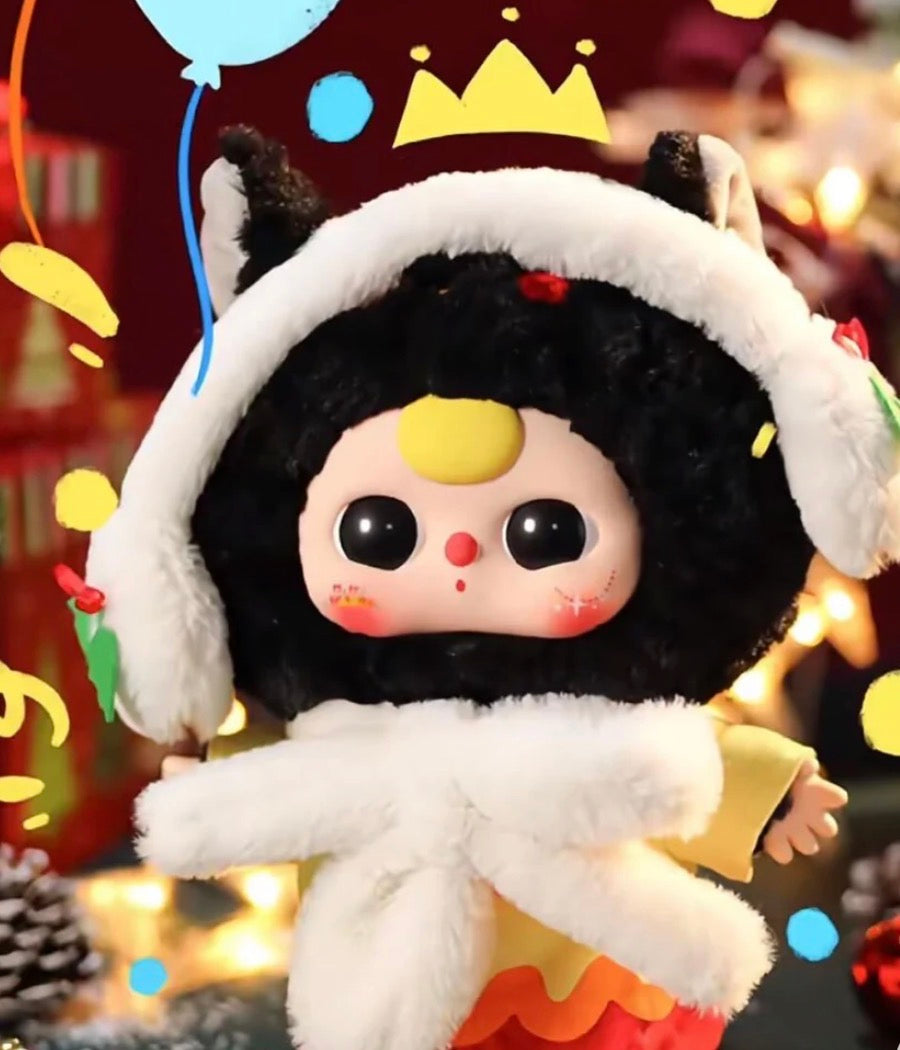 Baby Three Christmas 400% Limited Plush Blind Box