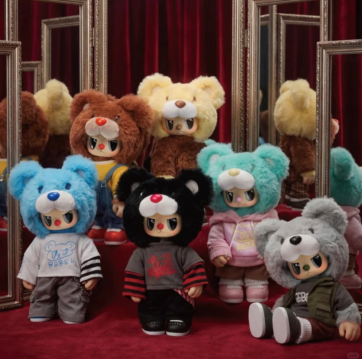 Rebel Bear Street Movable Series