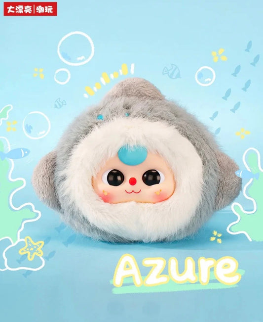 BabyThree Ocean Babies Version 2 Plush Keychain | Cute Collectible Charm