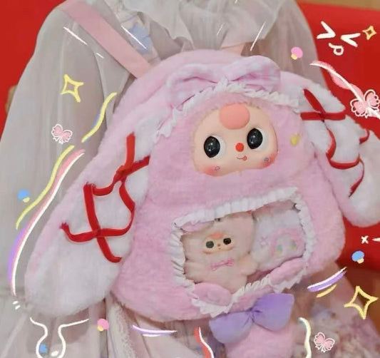 Baby Three 400% Itabag Backpack Plush Series Blind Box