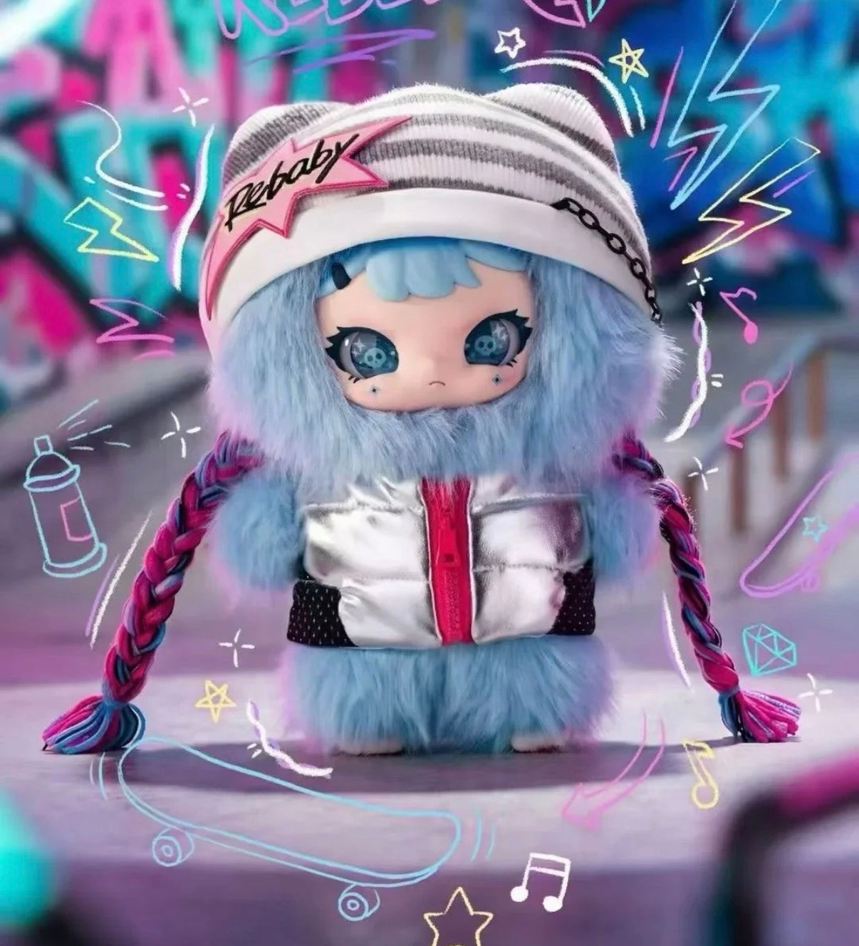 REBABY 400% Teenage Era Plush Series