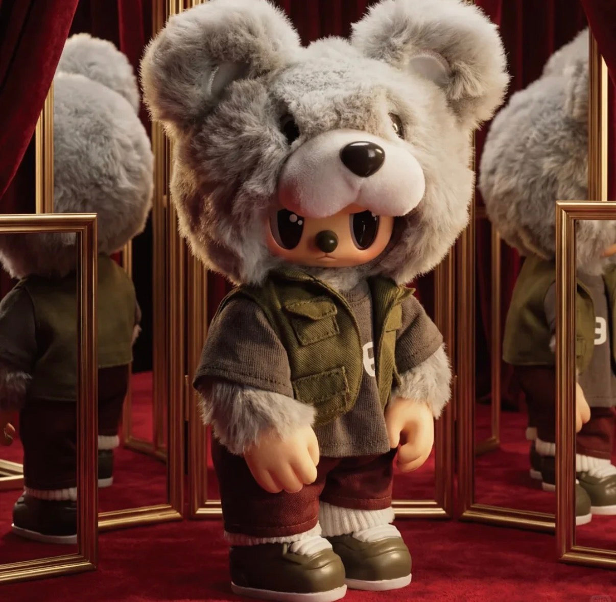 Rebel Bear Street Movable Series
