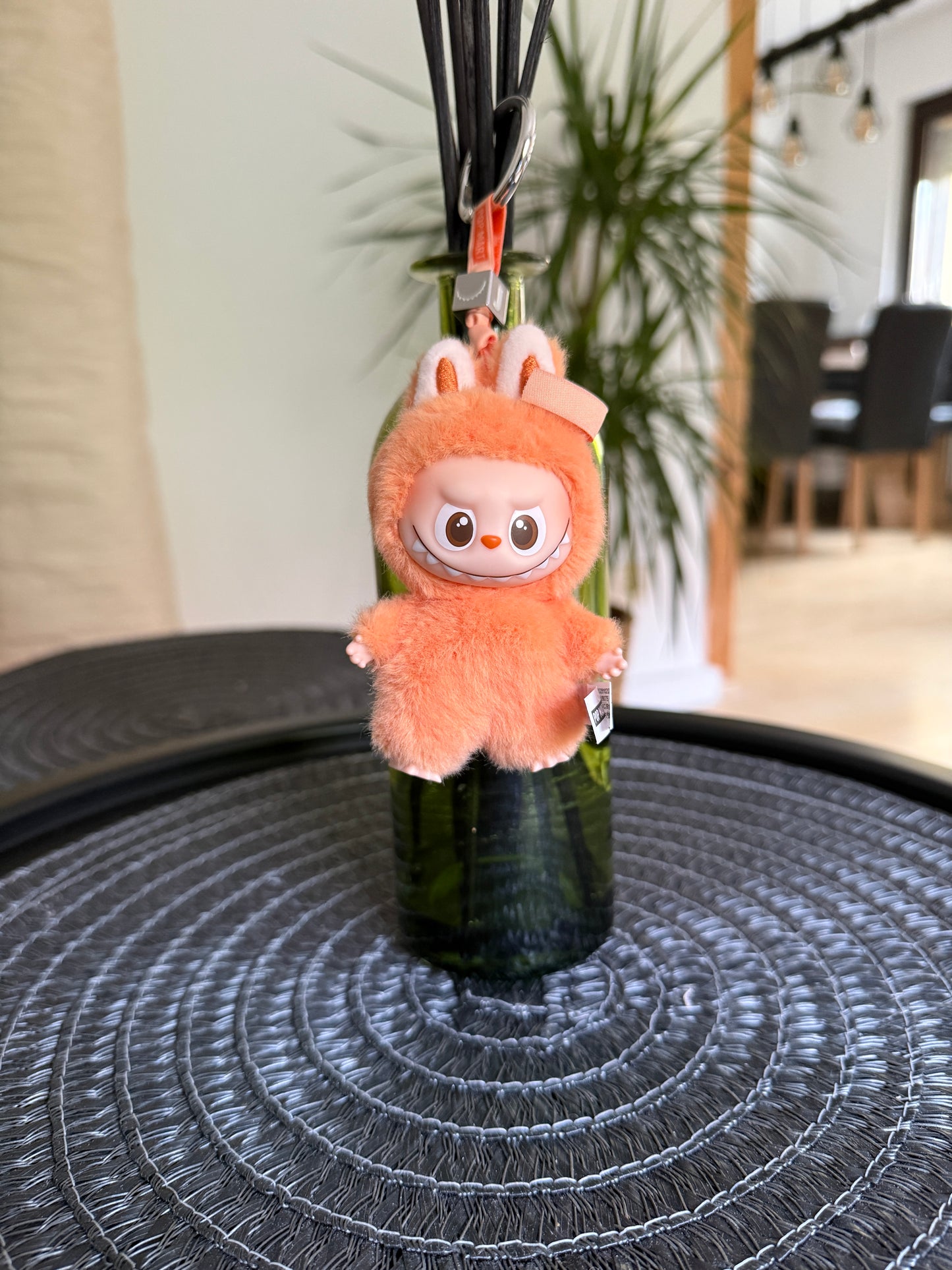 LABUBU V4 Mini Plush Keychain - Heart Code Series