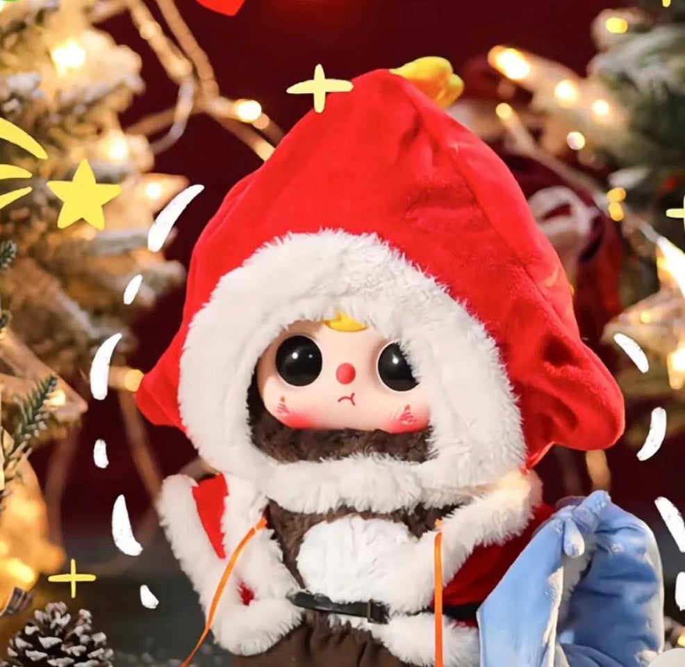 Baby Three Christmas 400% Limited Plush Blind Box