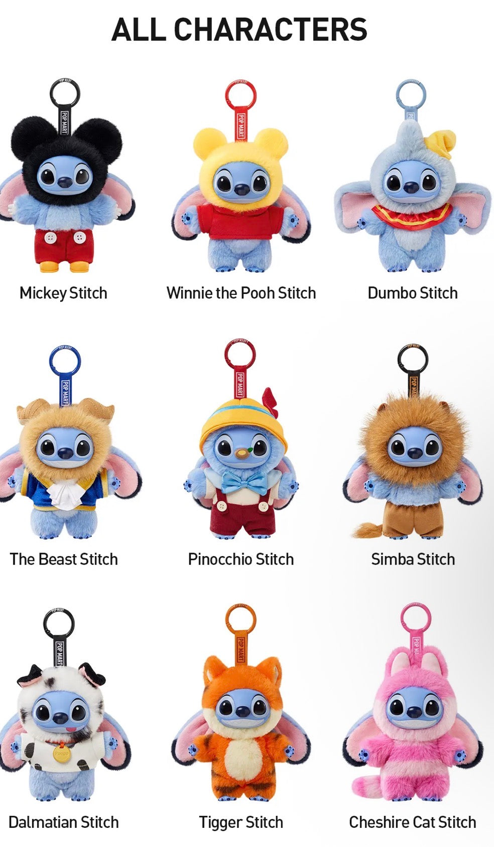 Stitch Adventure Series Vinyl Plush