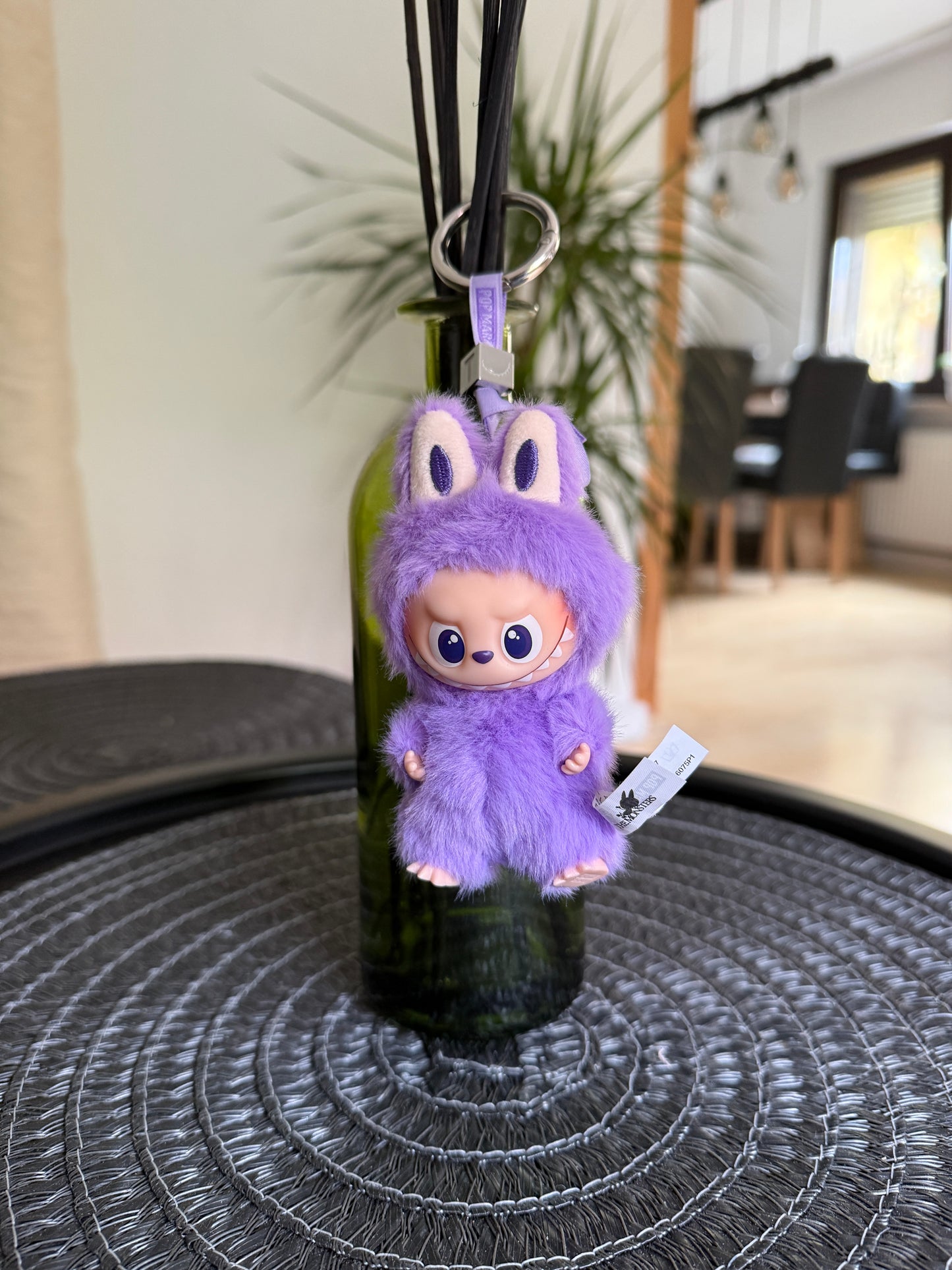 LABUBU V4 Mini Plush Keychain - Heart Code Series