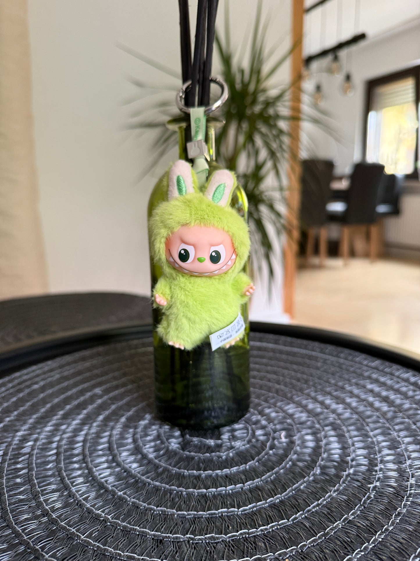 LABUBU V4 Mini Plush Keychain - Heart Code Series
