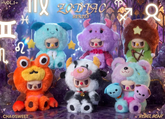REBEL BEAR Zodiac Series V1 Plush