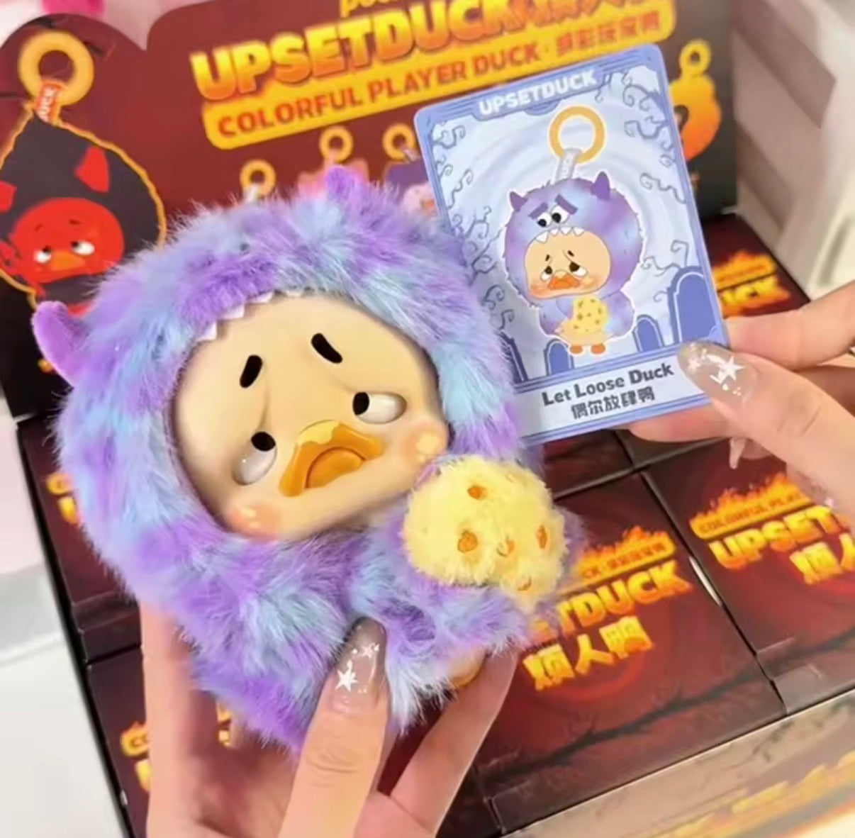 Pocky Upset Duck Colorful Player Plush