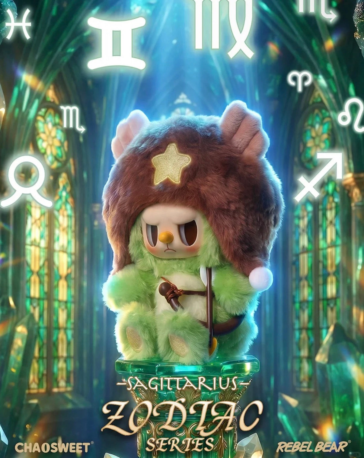 REBEL BEAR Zodiac Series V1 Plush