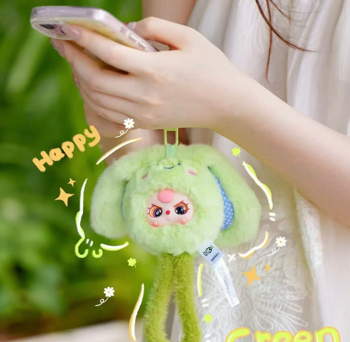 Baby Three Wrist Strap Plush Doll Blind Box | Cute & Collectible