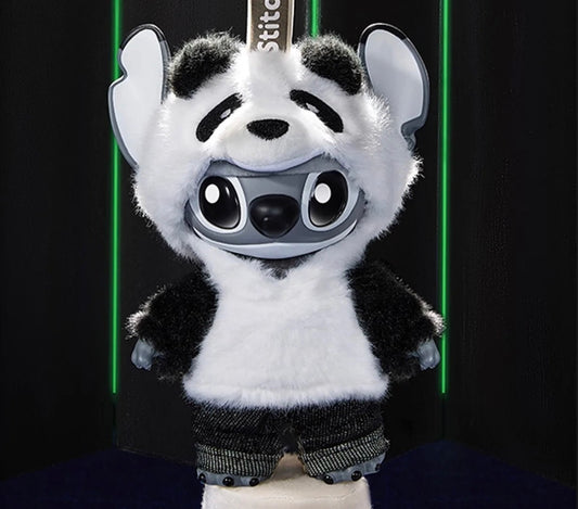 STITCH Panda Vinyl Plush Hanging Card