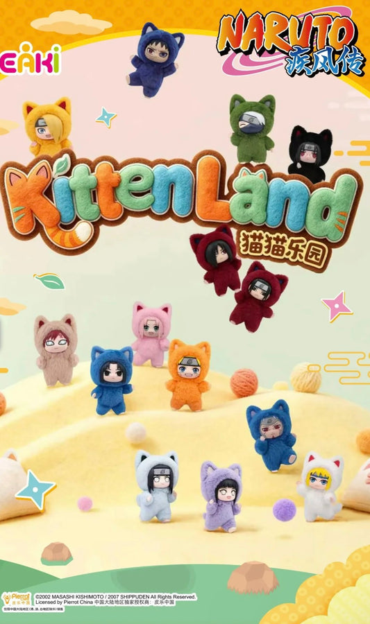 Naruto Shippuden-Kitten Land Series Mini Plush