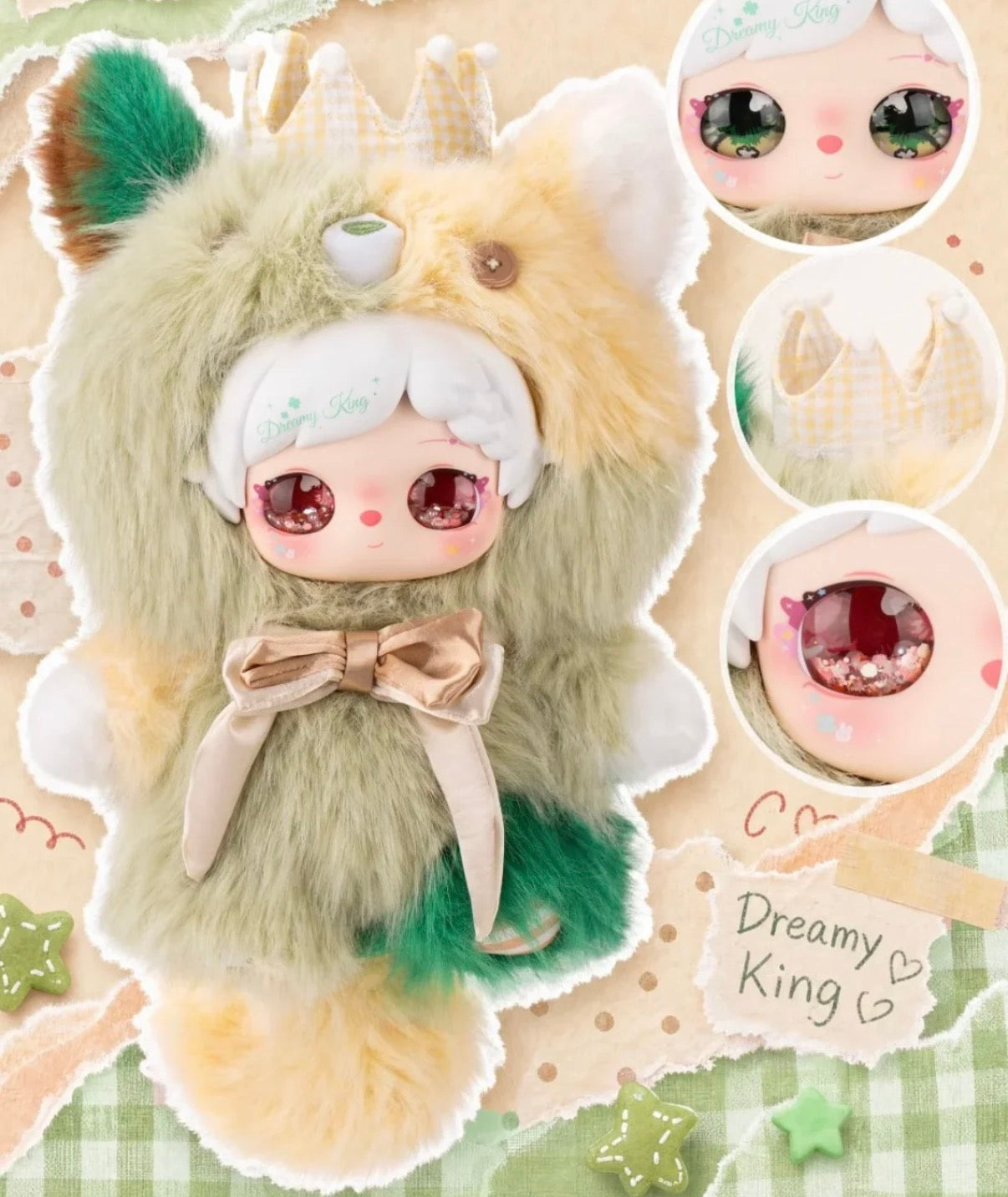 PIXIE Zoey Collage World 400% Plush