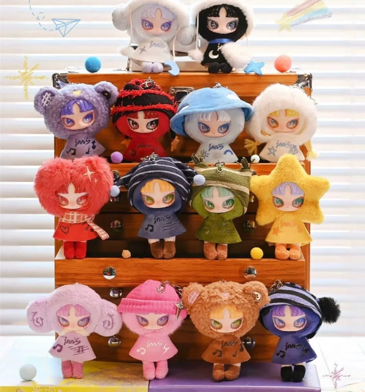 INNS Twelve Tiny Wish Keepers Series Plush