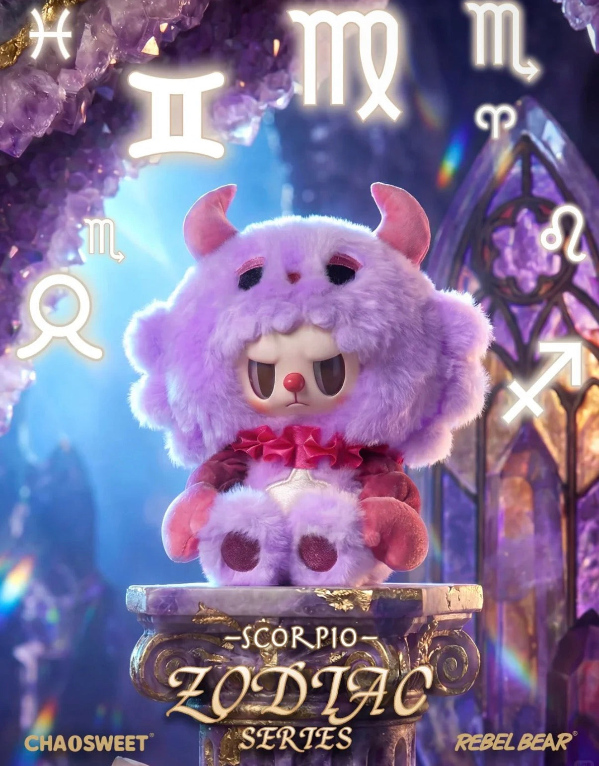 REBEL BEAR Zodiac Series V1 Plush