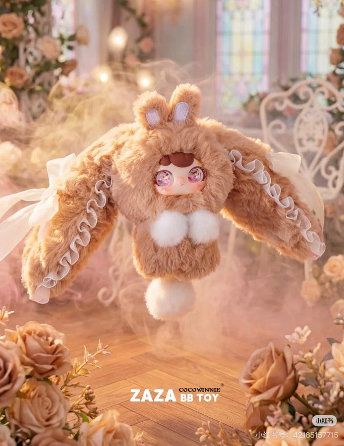 Zaza bunny Series-Vinyl Plush Pendant