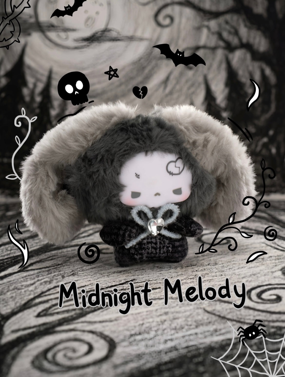 GuGu-Grey-Tone Concerto Plush