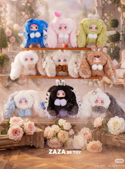 Zaza bunny Series-Vinyl Plush Pendant